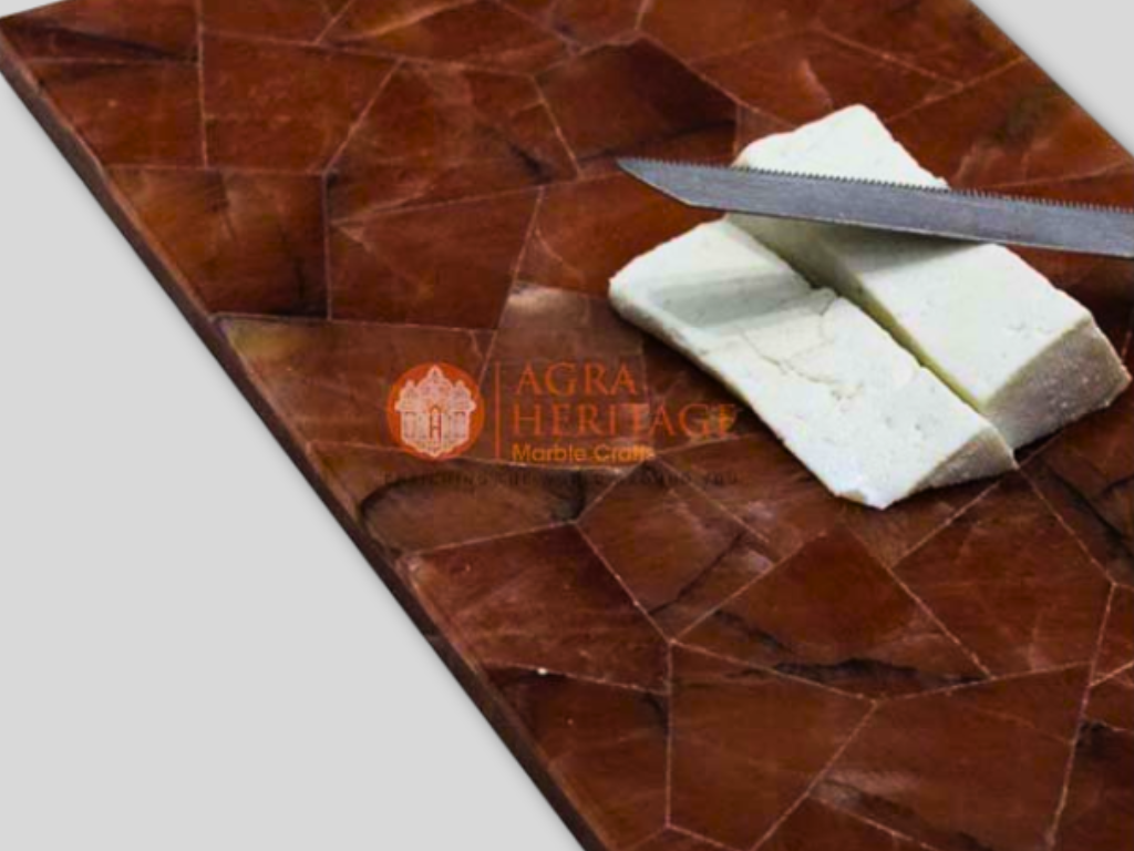 Handmade Jasper Stone Chopping Board